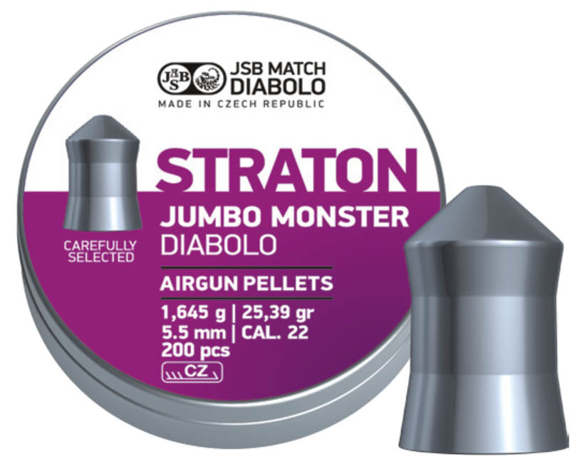Diabolo JSB Straton Jumbo Monster 200ks cal.5,51mm