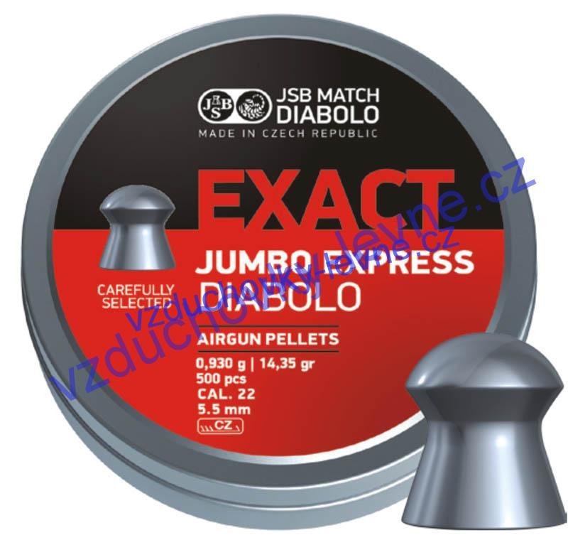 Diabolo JSB Exact Jumbo Express 500ks cal.5,53mm