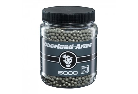 Kuličky BB 6mm 0,20g 5000 ks šedé Oberland Arms 