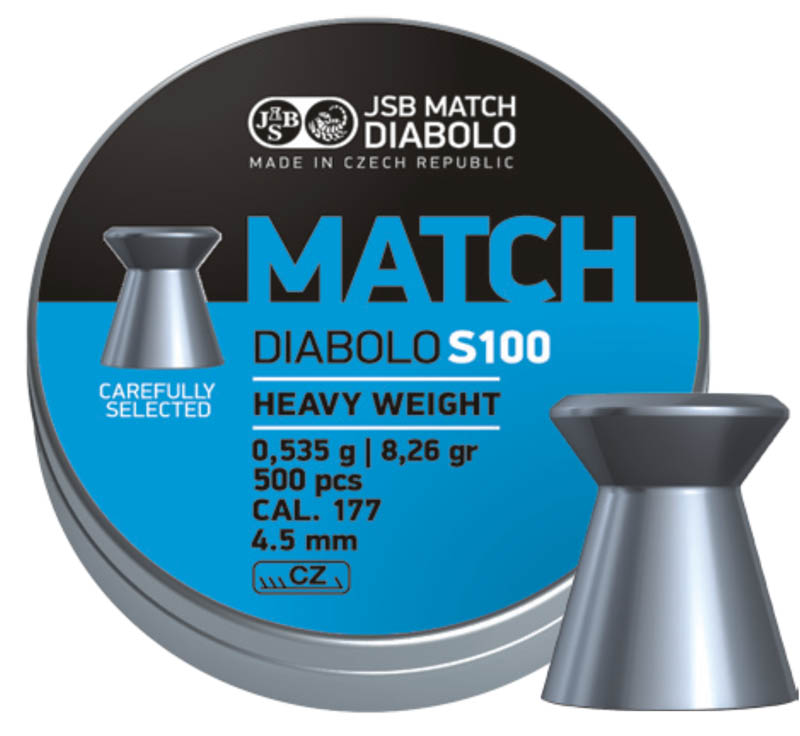 Diabolo JSB Match S100 500ks cal.4,5mm