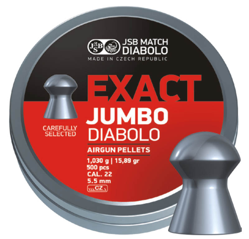Diabolo JSB JSB Exact Jumbo 500ks cal.5,52mm