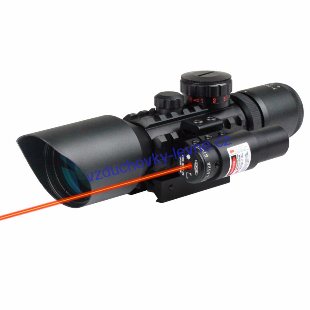 Puškohled 3-10x42EG compact s laserem