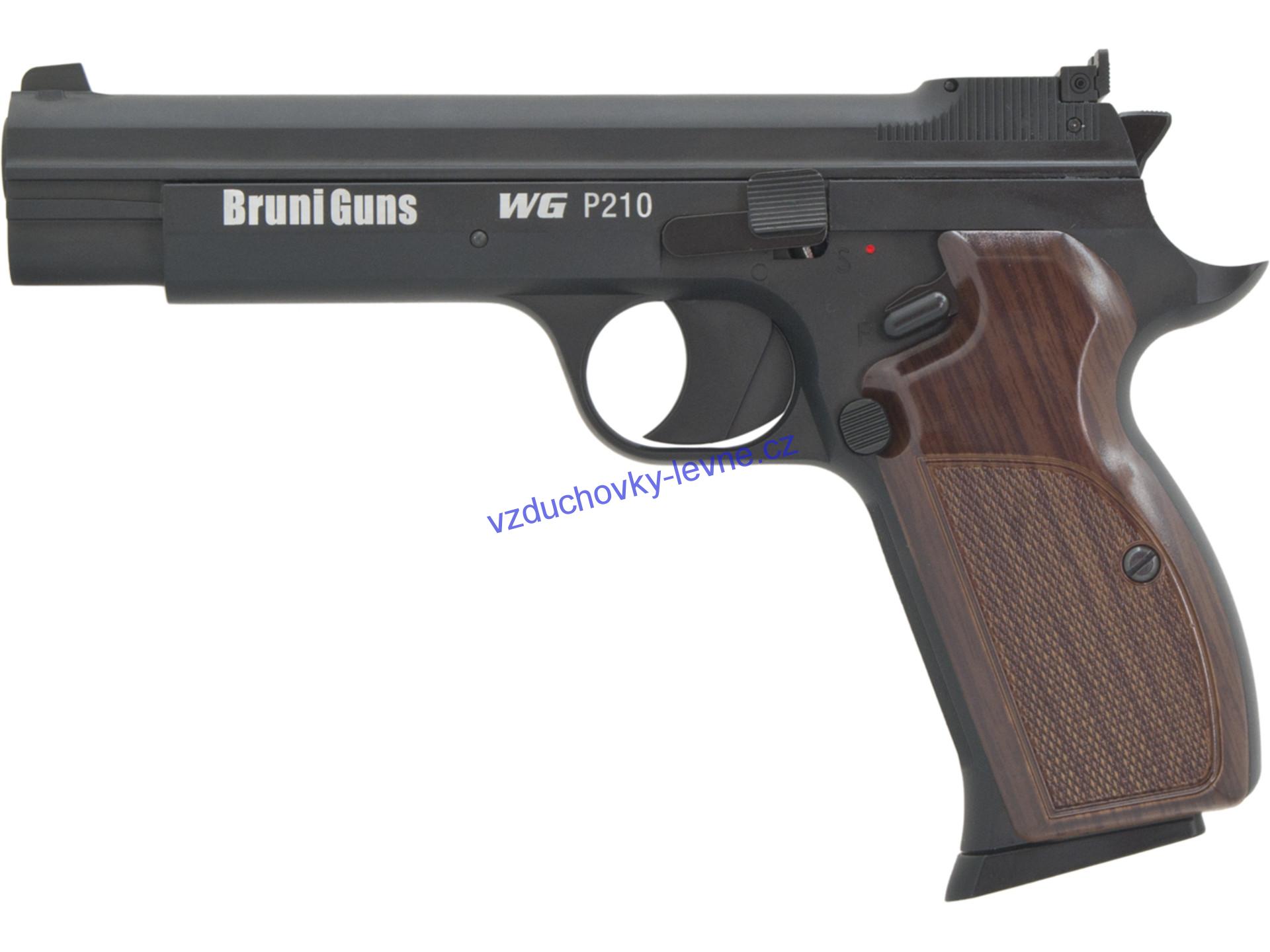Vzduchová pistole Bruni P210 cal.4,5mm
