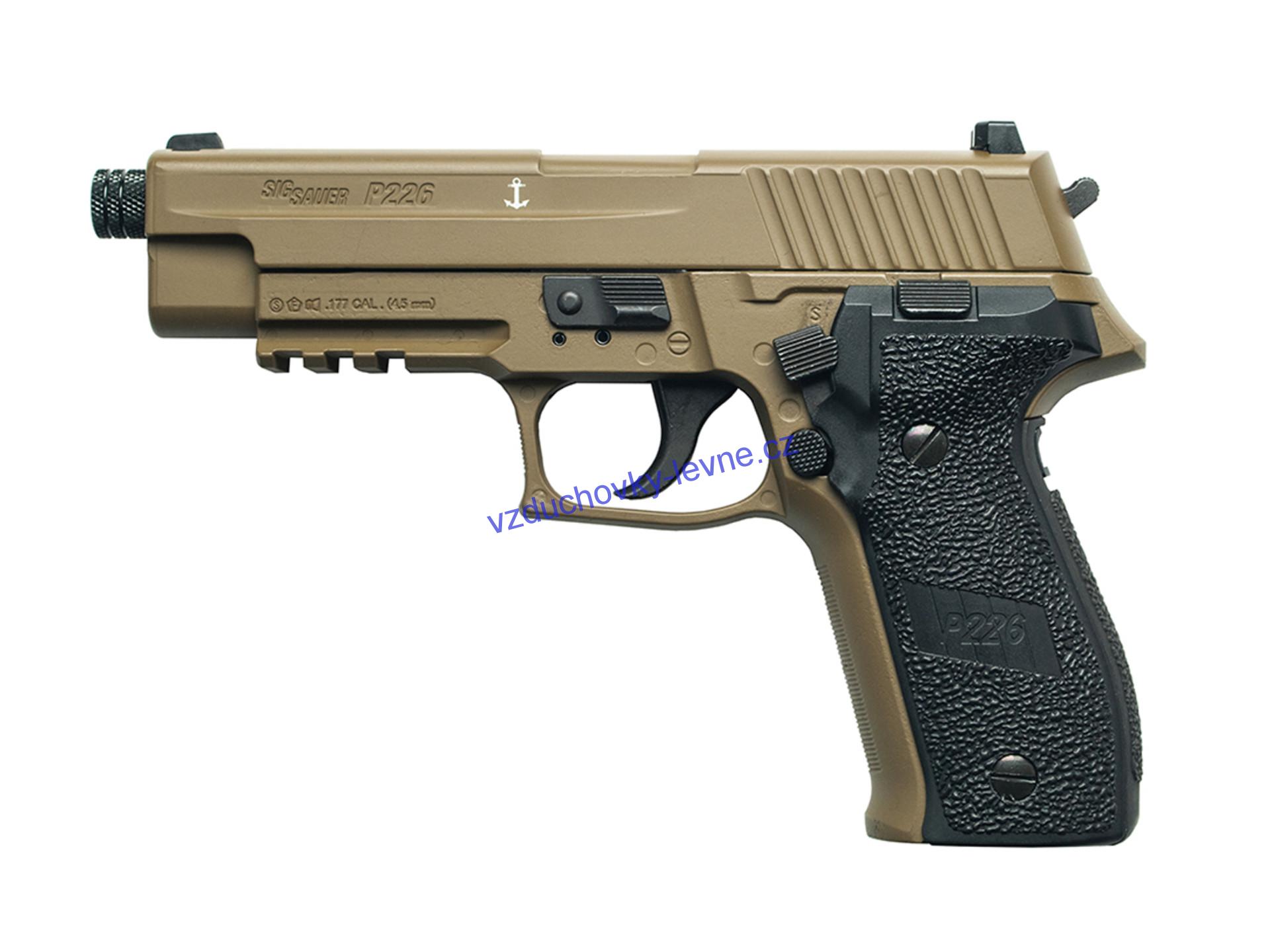 Vzduchová pistole Sig Sauer P226 FDE cal.4,5mm