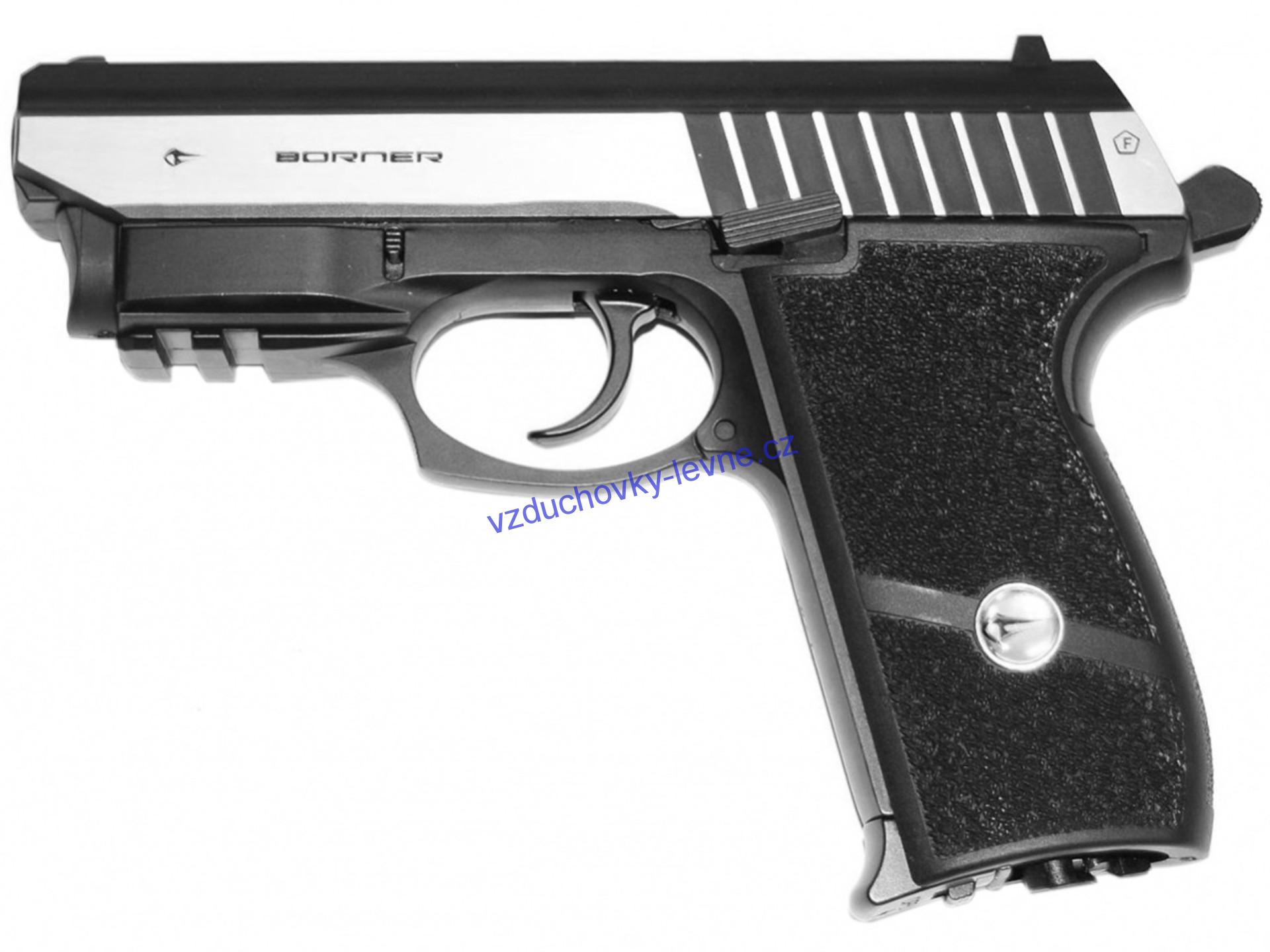 Vzduchová pistole Borner Pantehr 801 cal.4,5mm