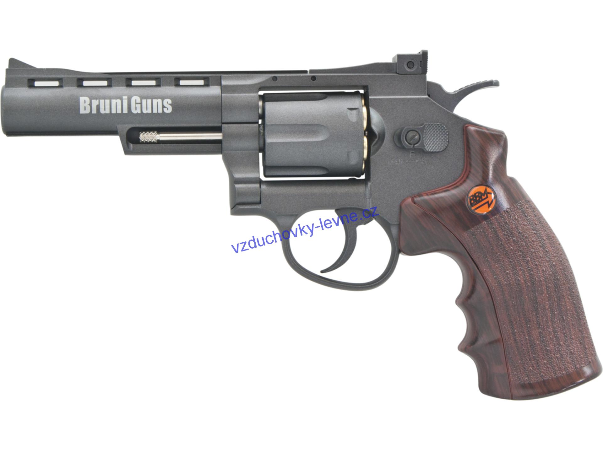 Vzduchový revolver BruniSuper Sport 701 černý cal.4,5mm