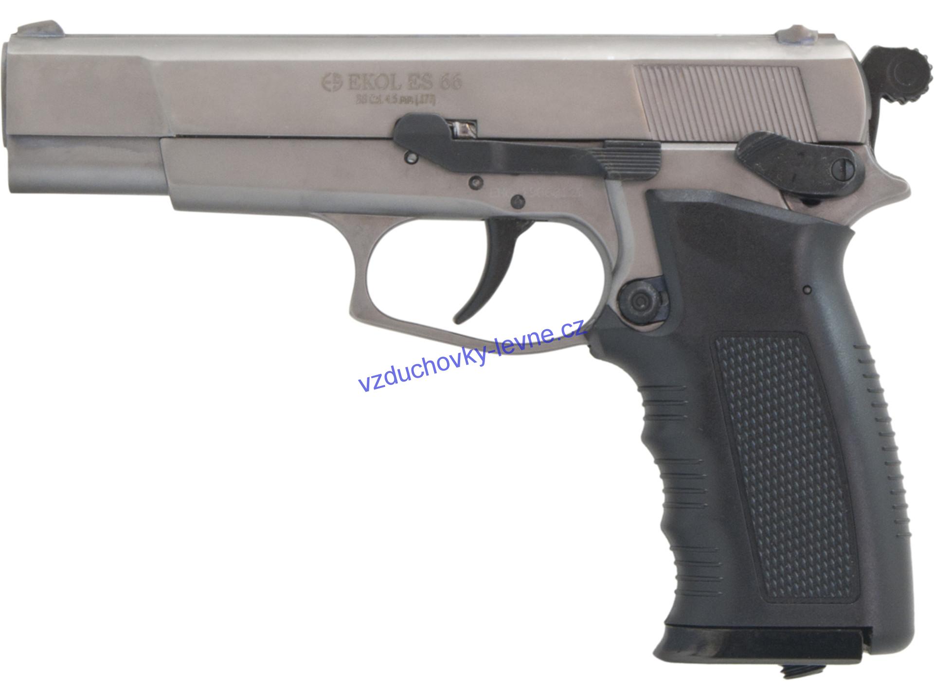 Vzduchová pistole Ekol ES 66 titan 4,5mm