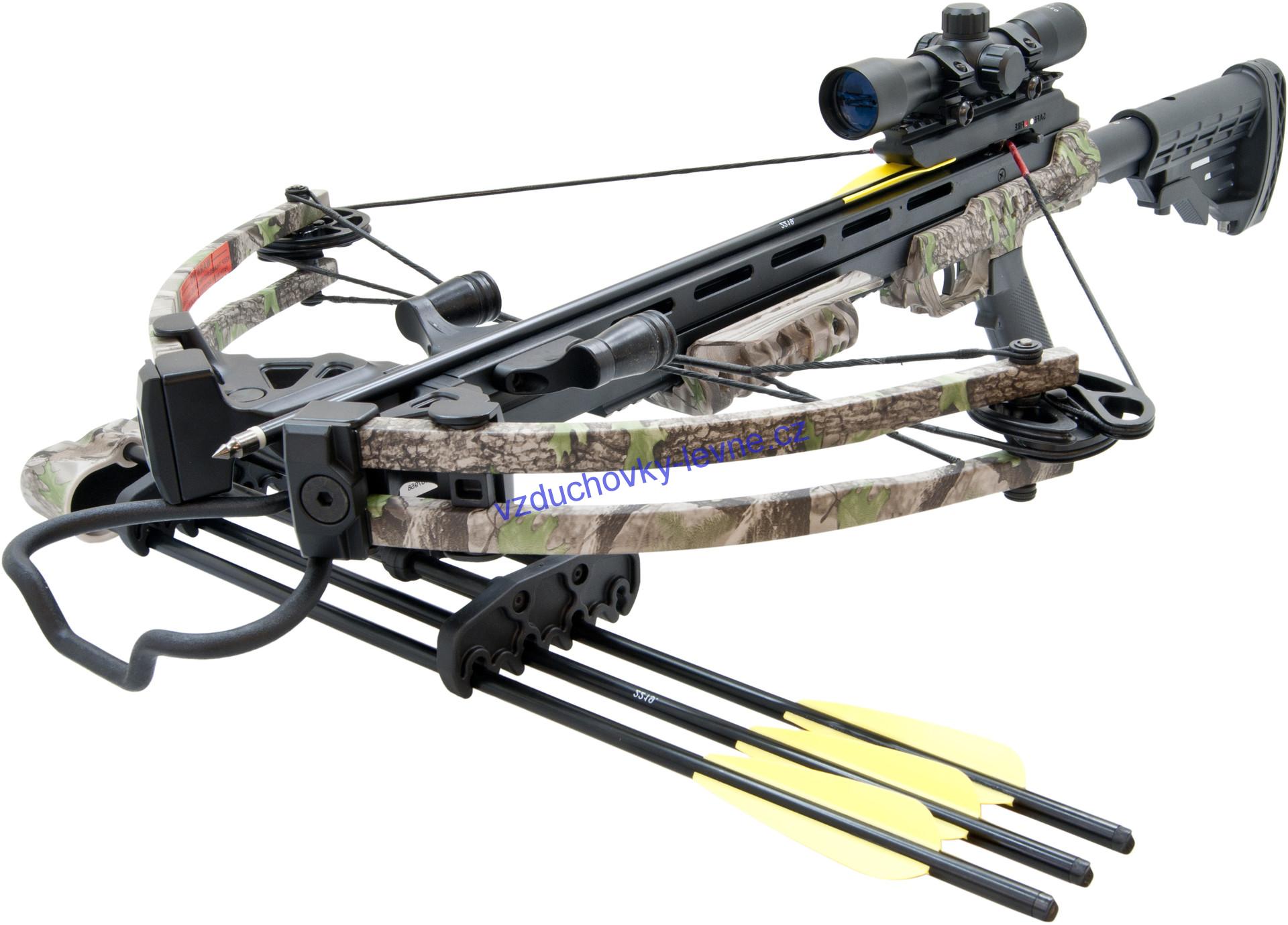 Kuše Beast Hunter Stalker 185lbs forest camo