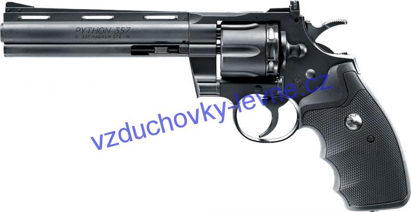 Vzduchový revolver Colt Python 6" černý DIABOLO/BB
