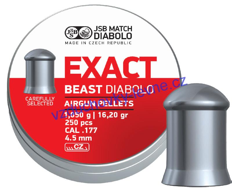 Diabolo JSB Exact Beast 250ks cal.4,52mm