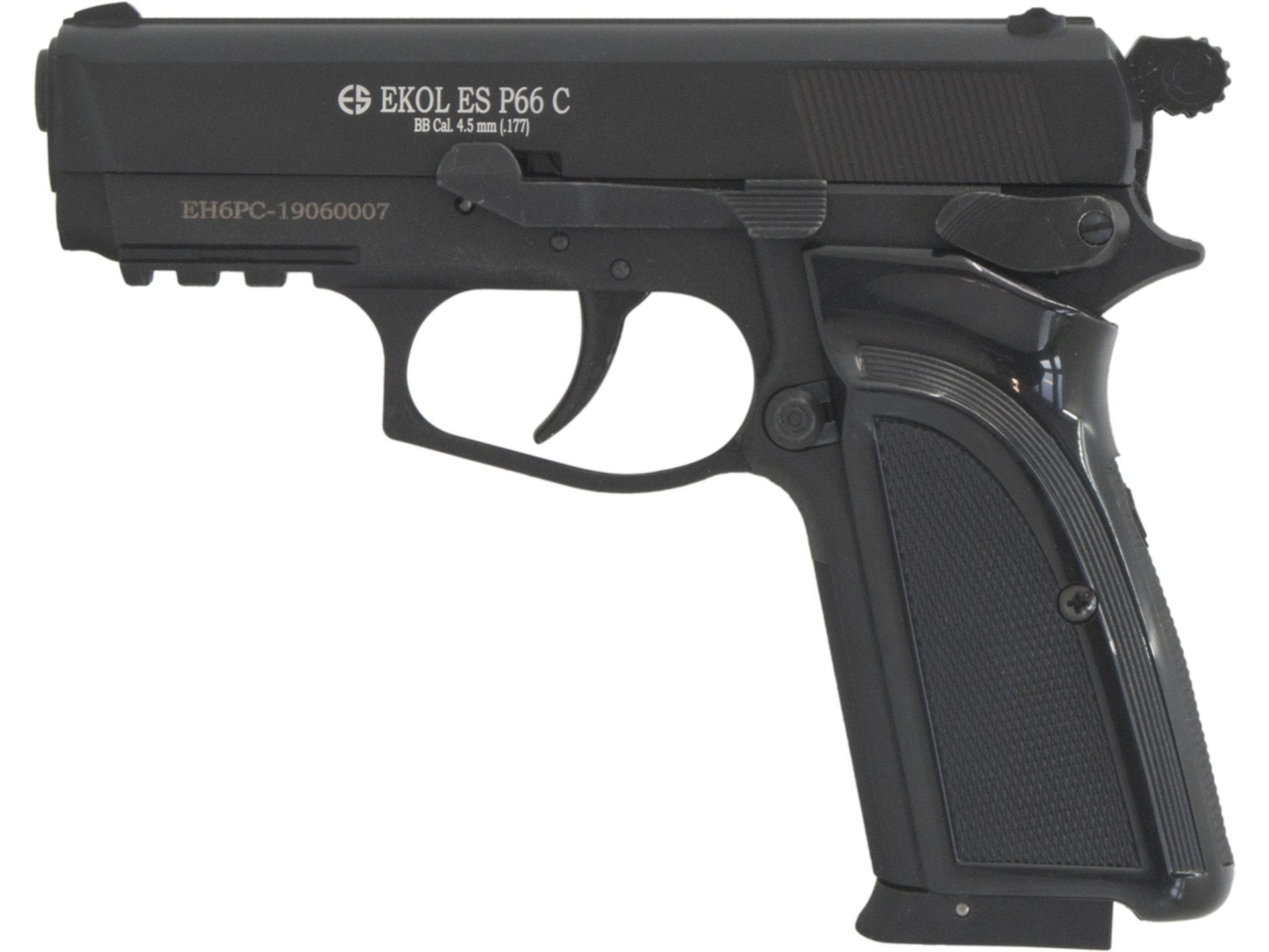 Vzduchová pistole Ekol ES P66 Compact černá 4,5mm