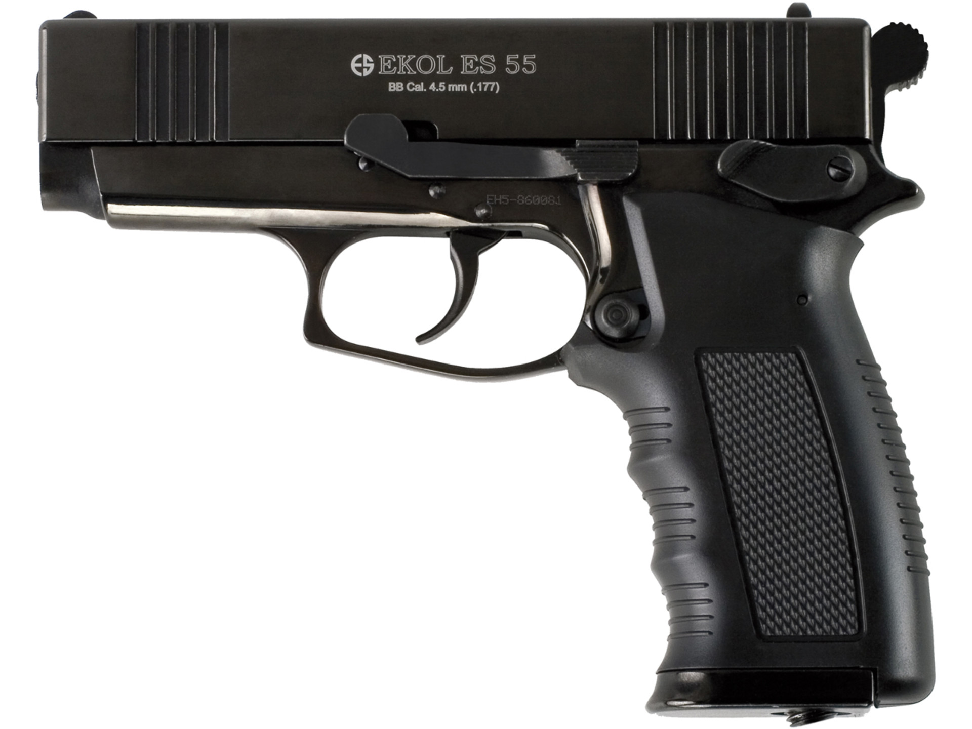 Vzduchová pistole Ekol ES 55 černá 4,5mm