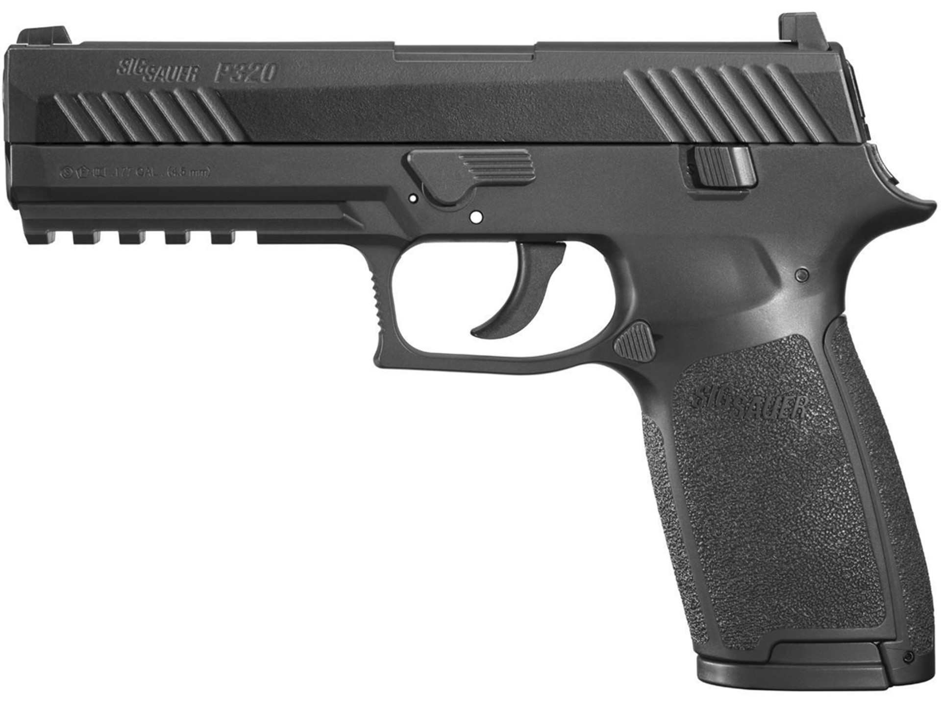 Vzduchová pistole Sig Sauer P320 black cal.4,5mm-ukončen