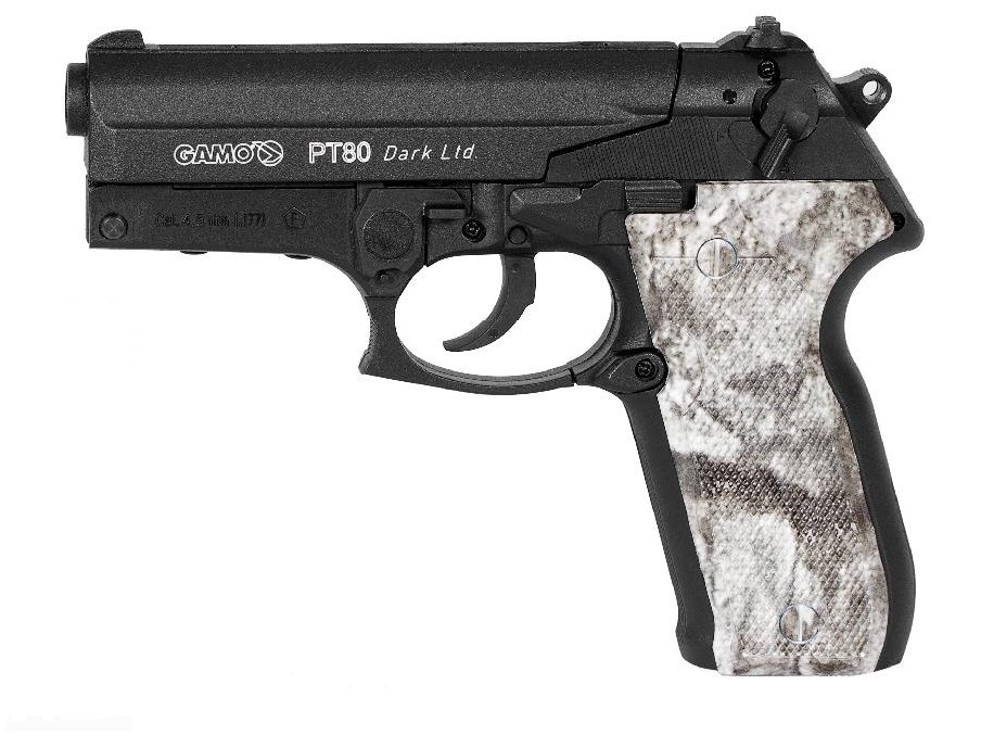 Vzduchová pistole Gamo PT 80 blowback Dark
