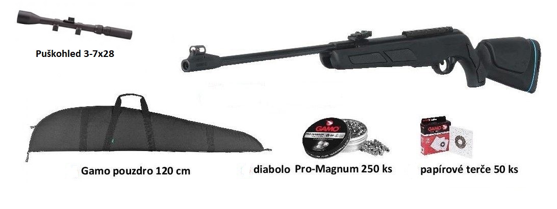 Vzduchovka Gamo Shadow IGT cal 4,5mm Set