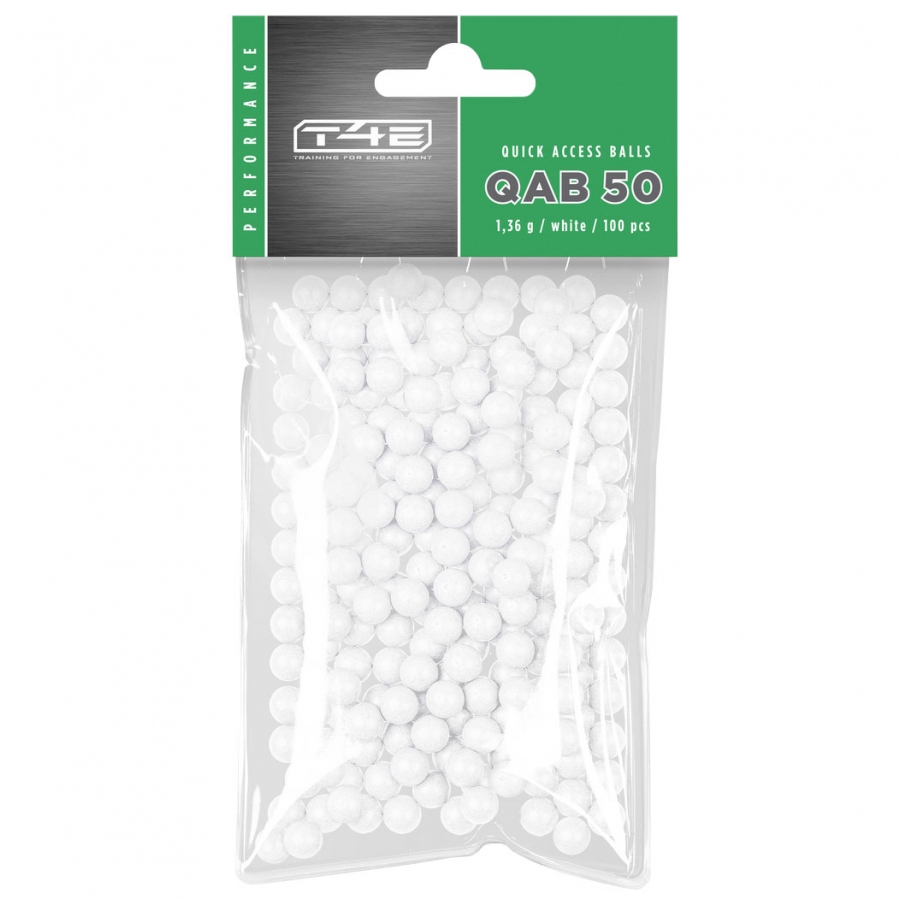 Kuličky T4E quick acecess balls QAB .50 sklo-polymer 100ks