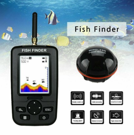 Nahazovací sonar pro rybáře