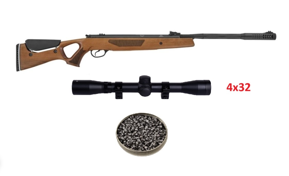 Vzduchovka Hatsan 65 cal.4,5mm SET