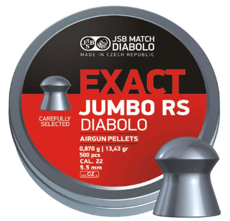 Diabolo JSB Exact Jumbo RS 500ks cal.5,52mm