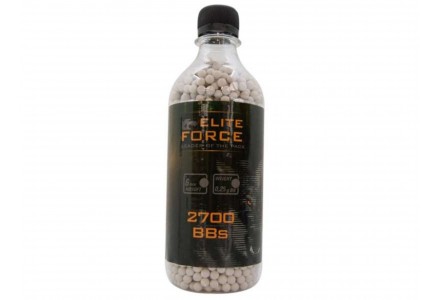 Kuličky BB 6mm 0,25g 2700 ks bílé Elite Force