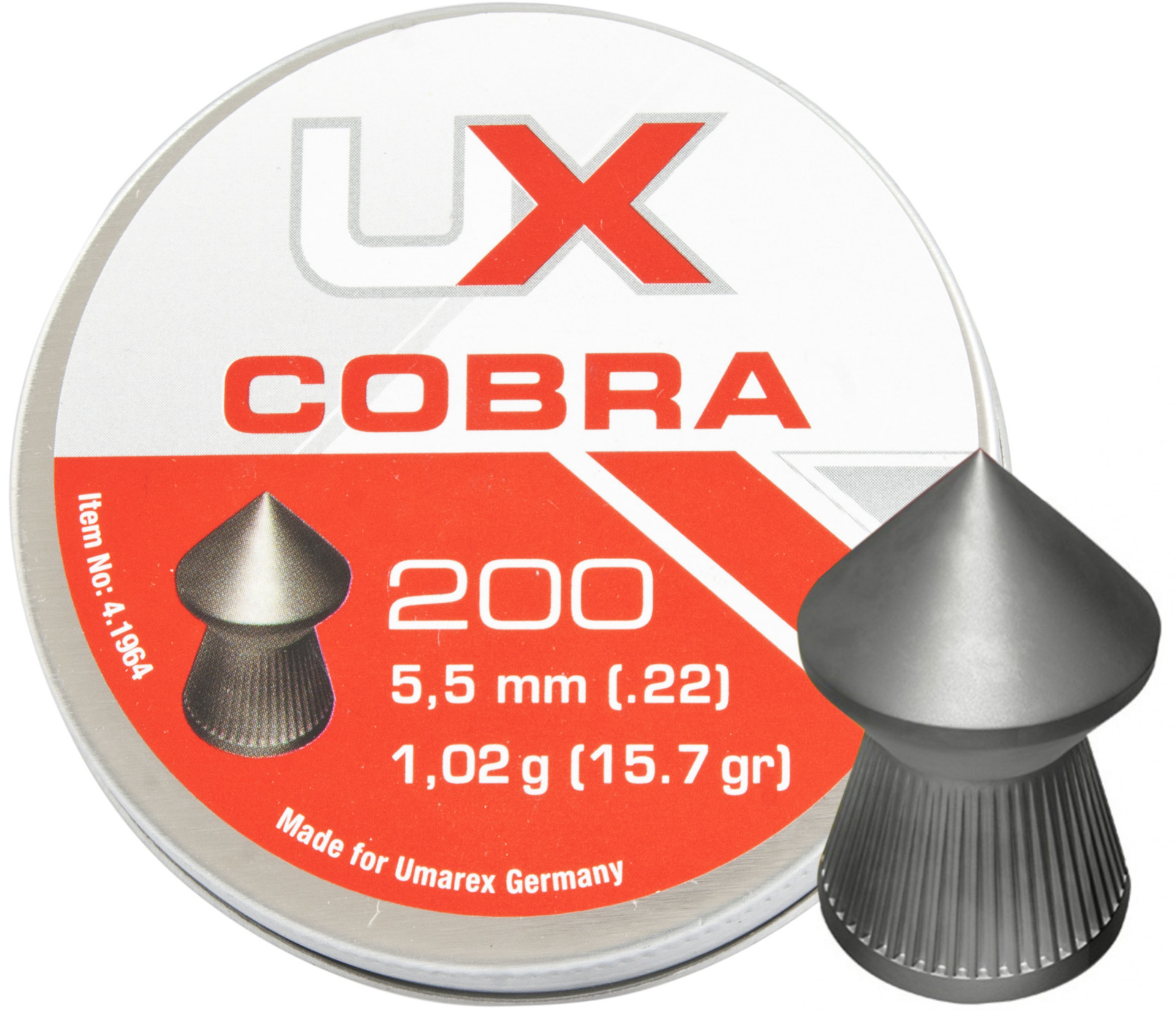 Diabolo Umarex Cobra 200ks cal.5,5mm